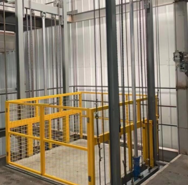 肥城导轨式升降机一般加工周期